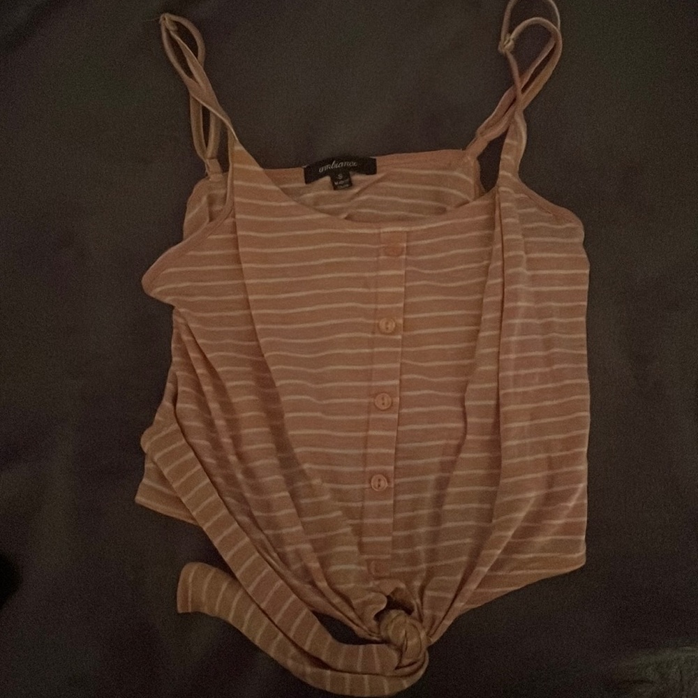 Stripped tank top
